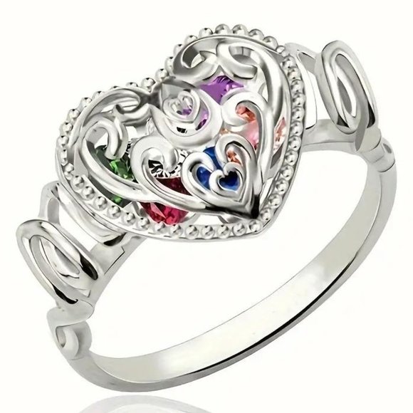 MOTHER'S DAY RING size 8 - Picture 2 of 2